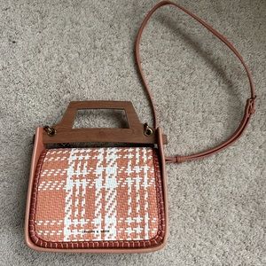 CHARLES & KEITH structure bag - like new